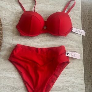 Victoria's Secret Red Bikini Set